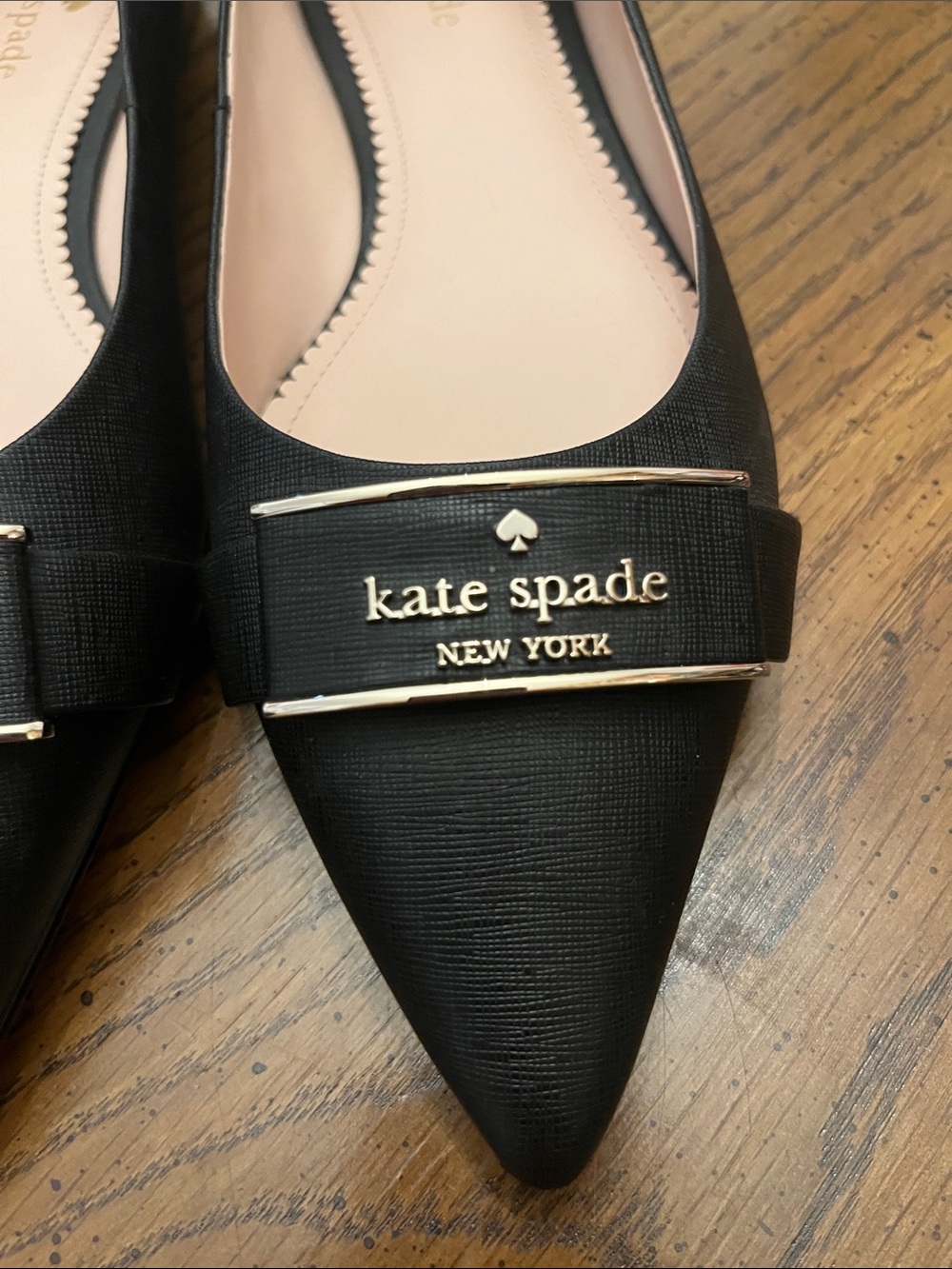 kate spade Black Deneuve Flats, size 9 - Picture 8 of 12